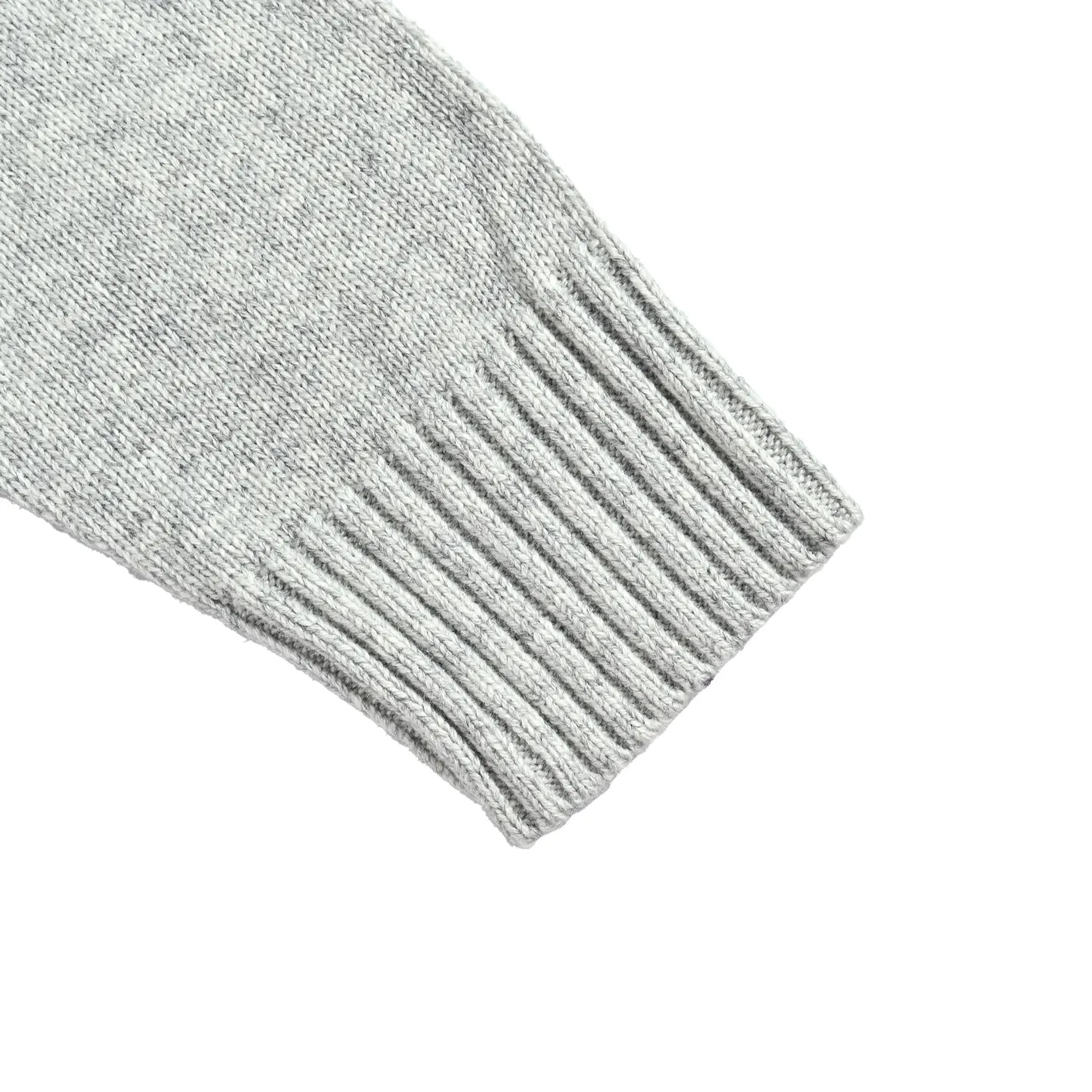 Louis Vuitton/Louis Vuitton solid color back collar leather label knitted sweater